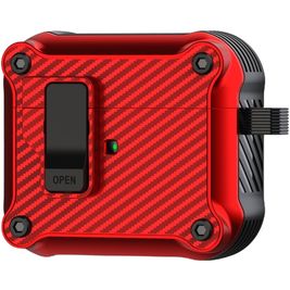 Mobigear Racing Clip Apple AirPods 3 Hardcase Hoesje - Rood