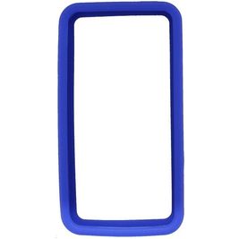 Xccess Rubber iPhone 4 Siliconen Hoesje Backcover - Blauw