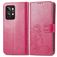 Mobigear Clover Realme GT2 Pro Hoesje Bookcase Portemonnee - Rood