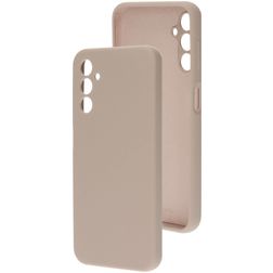 Mobiparts Samsung Galaxy A14 Siliconen Hoesje Backcover - Soft Salmon
