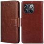 Mobigear Wallet OnePlus 10T Hoesje Bookcase Portemonnee - Bruin