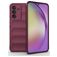 Mobigear Bumpy Samsung Galaxy A56 Hoesje Flexibel TPU Backcover - Wine Red