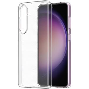 Mobigear Basics Doorzichtig Samsung Galaxy S24 Hoesje Flexibel TPU Backcover - Transparant