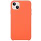 Mobigear Rubber Touch iPhone 15 Siliconen Hoesje Backcover - Oranje