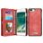 CaseMe 008 iPhone 8 Plus Hoesje Uitneembare 2in1 Bookcase Portemonnee - Rood