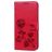 Mobigear Roses Samsung Galaxy A10 Hoesje Bookcase Portemonnee - Rood