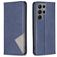 Mobigear Rhombus Slim Samsung Galaxy S25 Ultra Hoesje Bookcase - Blauw