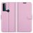 Mobigear Classic TCL 20 SE Hoesje Bookcase Portemonnee - Roze
