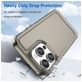 Mobigear Crystal iPhone 15 Pro Hoesje Flexibel TPU Backcover - Grijs