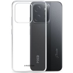 Mobilize Gelly Case Doorzichtig POCO C85 Hoesje Flexibel TPU Backcover - Transparant