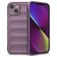 Mobigear Bumpy iPhone 14 Hoesje Flexibel TPU Backcover - Paars