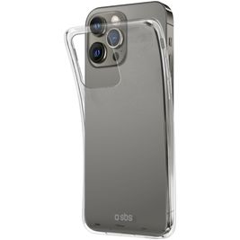 SBS Polo iPhone 13 Pro Max Hoesje Flexibel TPU Backcover - Zwart