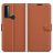 Mobigear Classic TCL 20 SE Hoesje Bookcase Portemonnee - Bruin