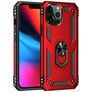 Mobigear Armor Ring iPhone 13 Pro Hoesje Hardcase Backcover Shockproof met Ringhouder - Rood