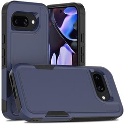 Mobigear Heavy Armor Google Pixel 9a Hoesje Hardcase Backcover Shockproof - Donkerblauw