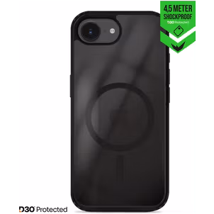 Striker X-Core Xtreme Impact iPhone 16e MagSafe Hoesje Hardcase Backcover Shockproof - Zwart