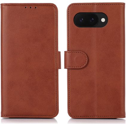 Mobigear Wallet Google Pixel 9a Hoesje Bookcase Portemonnee - Bruin