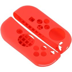 Mobigear Classic Nintendo Switch Hoesje Flexibel Siliconen - Rood