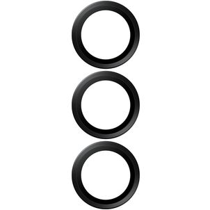 PanzerGlass Ceramic Hoops Samsung Galaxy S26 Glazen Camera Lens Protector - Case Friendly - Zwart