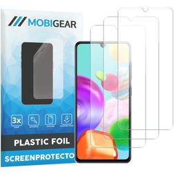 Mobigear Samsung Galaxy A41 Screenprotector Folie - Case Friendly (3-Pack)