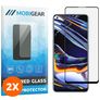 Mobigear Premium Realme 7 Pro Glazen Screenprotector - Case Friendly - Zwart (2-Pack)