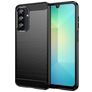 Mobigear Brushed Slim Samsung Galaxy A26 Hoesje Flexibel TPU Backcover - Zwart