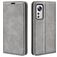 Mobigear Retro Slim Xiaomi 12 Pro Hoesje Bookcase Portemonnee - Grijs