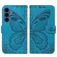 Mobigear Butterfly Samsung Galaxy S26 FE Hoesje Bookcase Portemonnee - Blauw