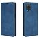Mobigear Retro Slim Samsung Galaxy A12 Hoesje Bookcase Portemonnee - Blauw