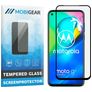 Mobigear Premium Motorola Moto G8 Power Glazen Screenprotector - Case Friendly - Zwart