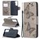 Mobigear Butterfly Samsung Galaxy S21 Hoesje Bookcase Portemonnee - Grijs