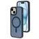 Mobiparts Hardcover iPhone 15 MagSafe Hoesje Hardcase Backcover - Satin Blue