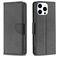 Mobigear Excellent iPhone 16 Pro Max Hoesje Bookcase Portemonnee - Zwart