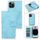 Mobigear Wallet iPhone 15 Pro Hoesje Uitneembare 2in1 Bookcase Portemonnee - Blauw
