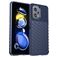 Mobigear Groove POCO X4 GT Hoesje Flexibel TPU Backcover - Blauw