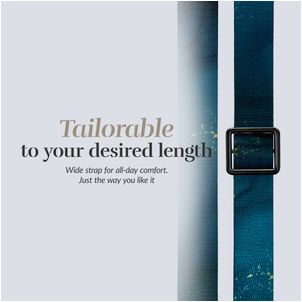 MIO Lanyard Universeel Telefoonkoord Verstelbaar - Midnight Sparkle