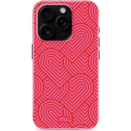 MIO iPhone 16 Pro MagSafe Hoesje Hardcase Backcover - Wild Hearts