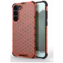 Mobigear Honeycomb Samsung Galaxy S23 Plus Hoesje Hardcase Backcover Shockproof - Rood
