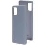 Mobiparts Samsung Galaxy A51 Siliconen Hoesje Backcover - Royal Grey