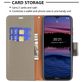 Mobigear Excellent Nokia G10 Hoesje Bookcase Portemonnee - Grijs