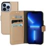 Mobiparts Saffiano Wallet iPhone 13 Pro Hoesje Bookcase Portemonnee - Copper