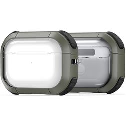 Mobigear Shockproof Apple AirPods Pro 1 Hardcase Hoesje - Groen