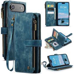CaseMe C30 iPhone Air Hoesje Bookcase Portemonnee - Blauw