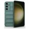 Mobigear Bumpy Samsung Galaxy S24 FE Hoesje Flexibel TPU Backcover - Groen
