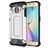 Mobigear Outdoor Samsung Galaxy S6 Edge Hoesje Hardcase Backcover Shockproof - Zilver