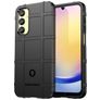Mobigear Rugged Shield Samsung Galaxy A55 Hoesje Flexibel TPU Backcover Shockproof - Zwart