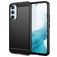 Mobigear Brushed Slim Samsung Galaxy A54 Hoesje Flexibel TPU Backcover - Zwart