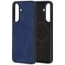 Mobiparts Classic Samsung Galaxy A37 MagSafe Hoesje TPU,Kunstleer Backcover - Sapphire Blue