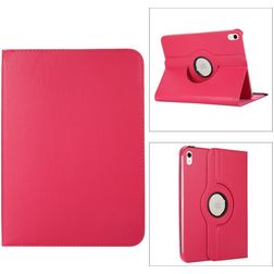 Mobigear DuoStand iPad 10 (2022) Hoes Draaibare Bookcase - Magenta