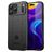 Mobigear Rugged Shield iPhone 17 Pro Max Hoesje Flexibel TPU Backcover Shockproof - Zwart